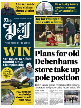 Cover of The Press and Journal (Aberdeen and Aberdeenshire)