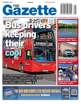 Cover of Uxbridge Gazette