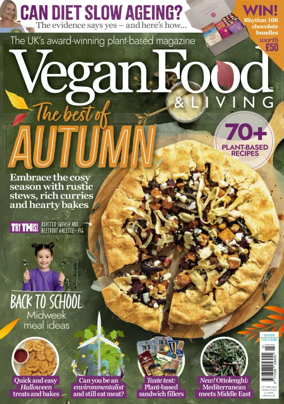 Cover of Vegan Food & Living