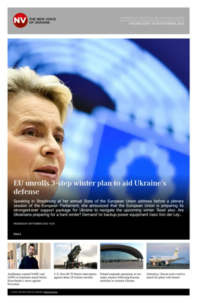 Cover of The New Voice of Ukraine
