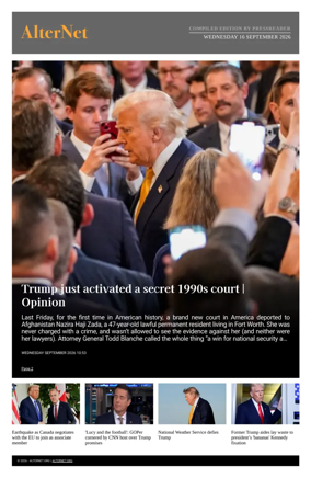 Cover of AlterNet