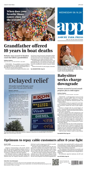 Cover of Asbury Park Press