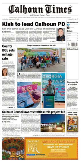 Cover of Calhoun Times