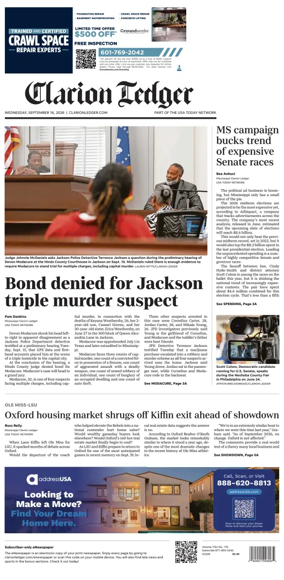 Cover of Clarion Ledger