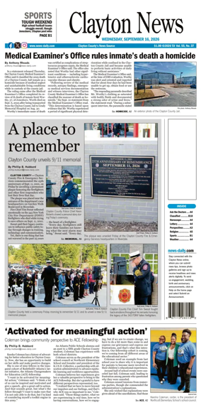 Cover of Clayton News