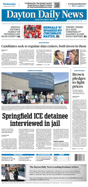 Cover of Dayton Daily News