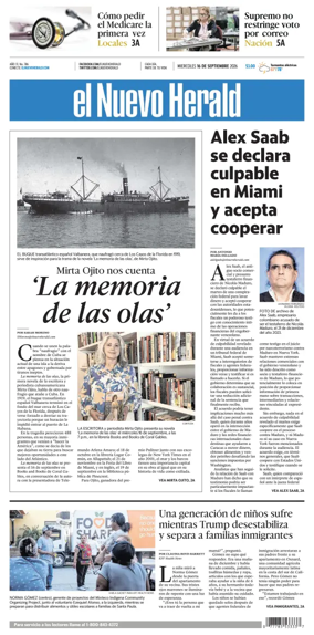 Cover of El Nuevo Herald