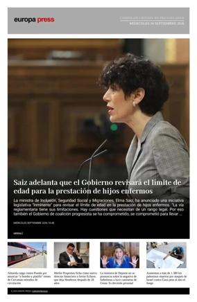Cover of Europa Press - Compiled Edition