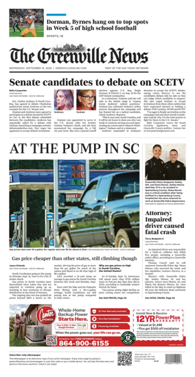 Cover of The Greenville News