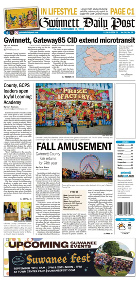 Cover of Gwinnett Daily Post