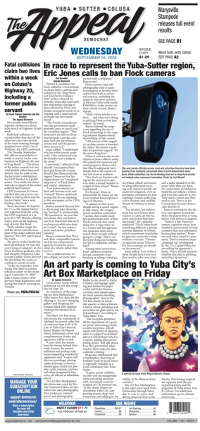 Cover of Marysville Appeal-Democrat