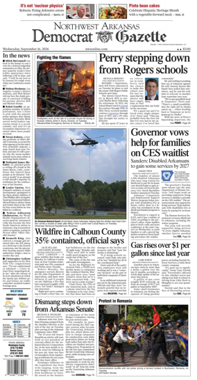Cover of Northwest Arkansas Democrat-Gazette
