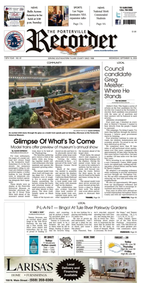 Cover of Porterville Recorder