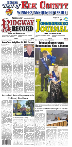 Cover of Ridgway Record