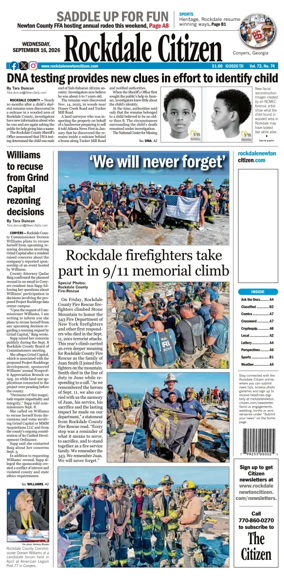 Cover of Rockdale Citiizen
