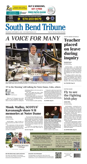 Cover of South Bend Tribune