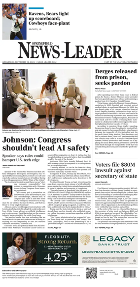 Cover of Springfield News-Leader