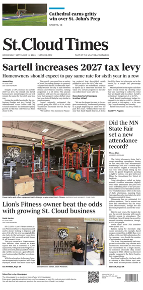 Cover of St. Cloud Times