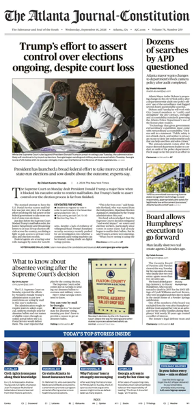 Cover of The Atlanta Journal-Constitution