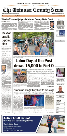Cover of The Catoosa County News