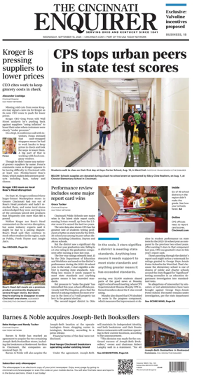 Cover of The Cincinnati Enquirer