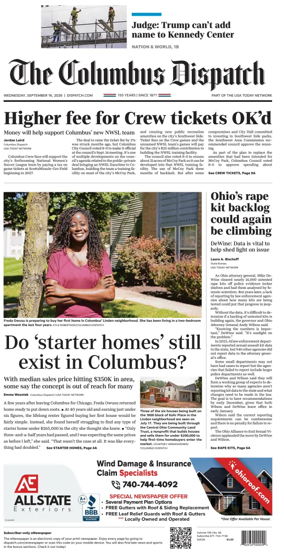 Cover of The Columbus Dispatch
