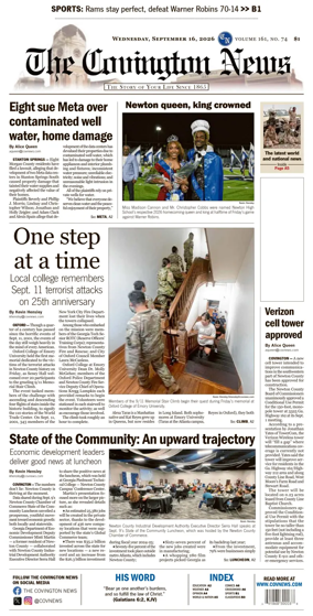 Cover of The Covington News