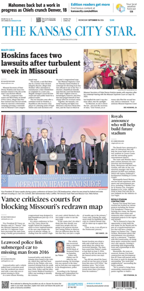 Cover of The Kansas City Star