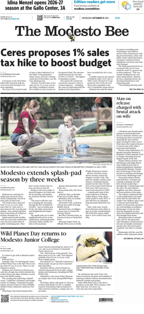 Cover of The Modesto Bee