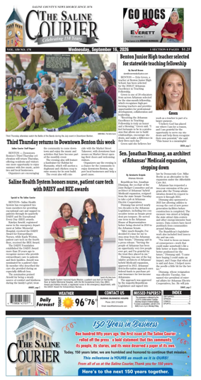 Cover of The Saline Courier