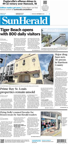Cover of The Sun Herald