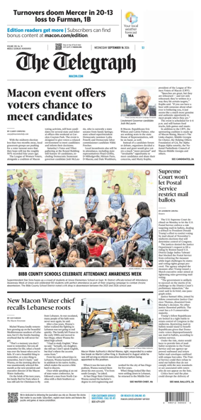 Cover of The Telegraph (Macon)