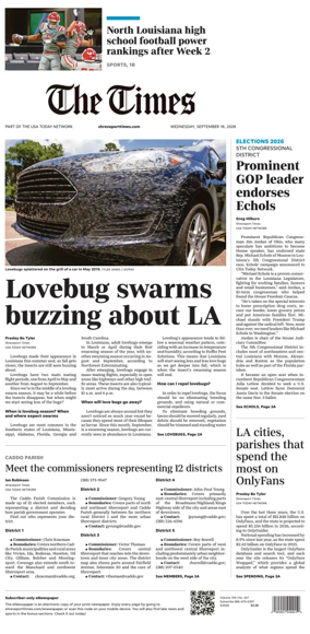 Cover of The Times (Shreveport)