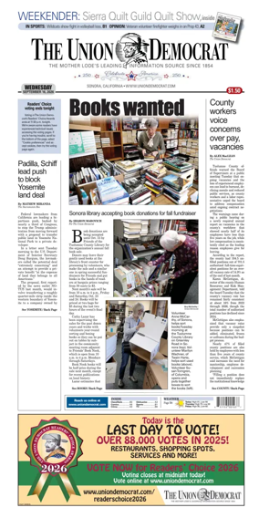 Cover of The Union Democrat