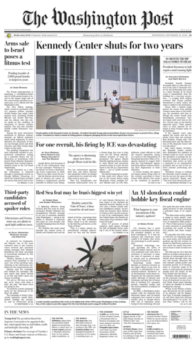 Cover of The Washington Post