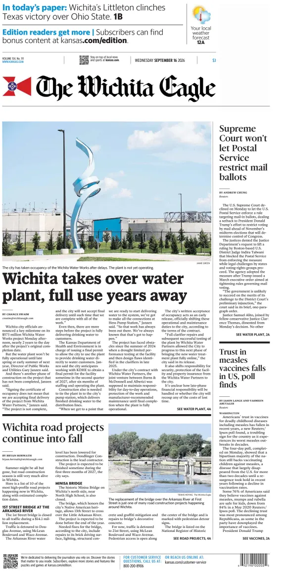 Cover of The Wichita Eagle