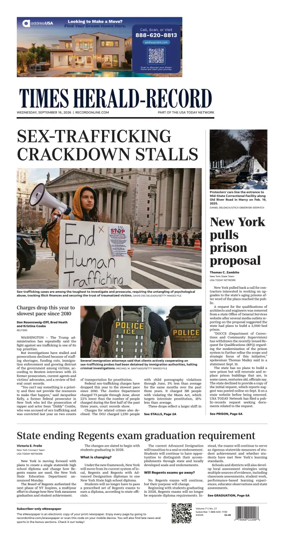 Cover of Times Herald-Record