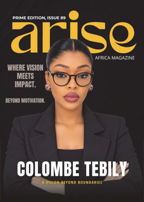 Cover of Arise Africa Magazine