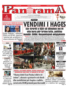 Cover of Panorama (Albania)