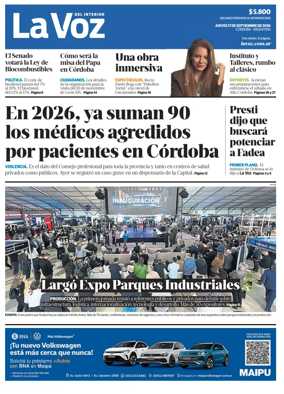Cover of La Voz del Interior