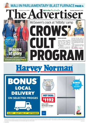 Cover of The Advertiser