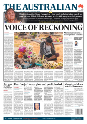Cover of The Australian