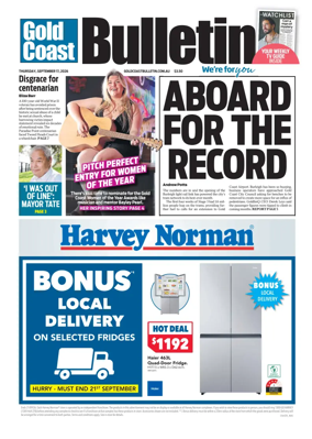 Cover of The Gold Coast Bulletin