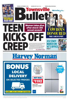 Cover of Townsville Bulletin