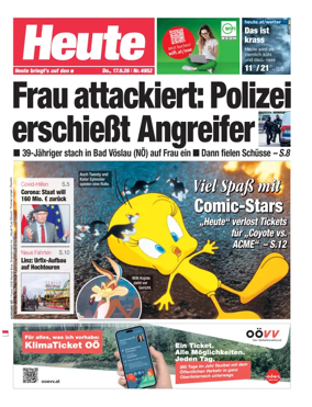 Cover of Heute - Oberosterreich Ausgabe