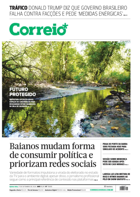 Cover of Correio da Bahia