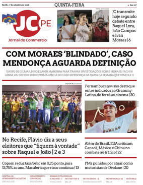 Cover of Jornal do Commercio