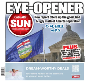Cover of Calgary Sun