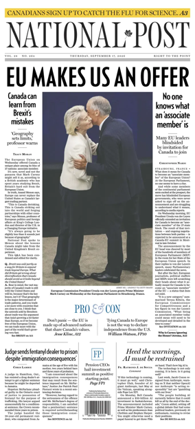 Cover of National Post - (Latest Edition)