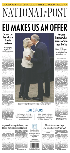 Cover of National Post - (National Edition)